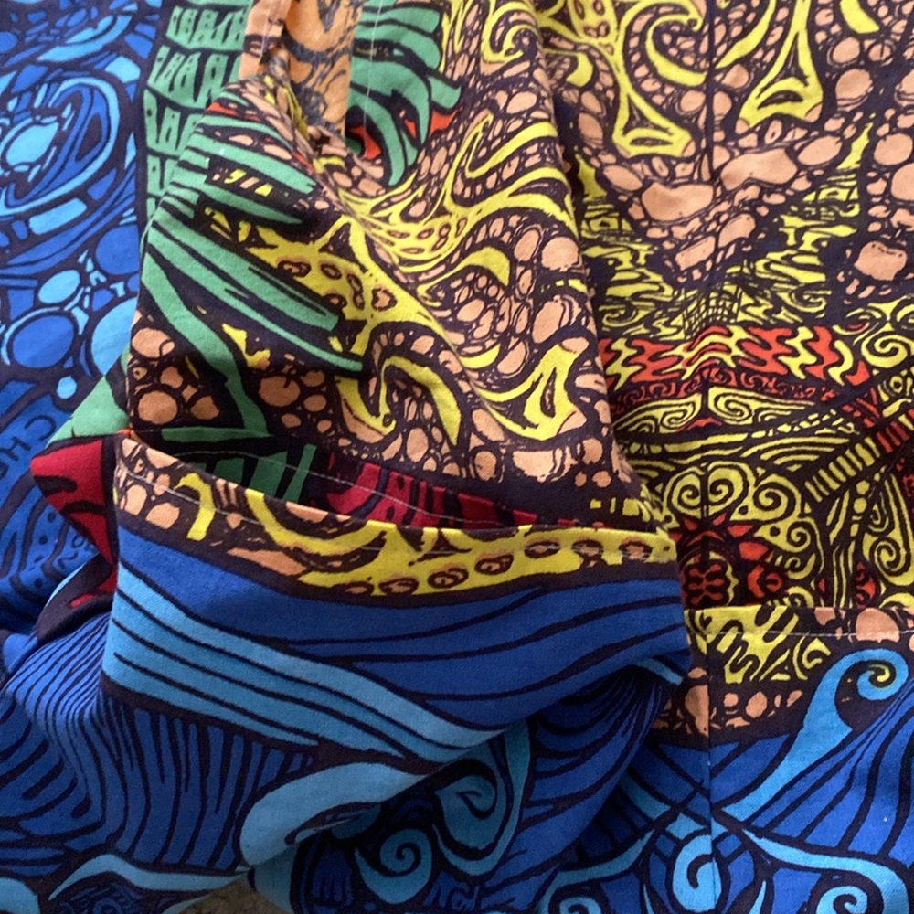 Chris Pinkerton 2012 3D Epic Surf Tapestry Jumpsuit. XXL. - Picture 8 of 10